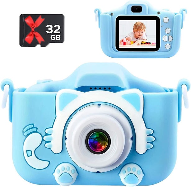 Children's Camera 1080p Hd Digital Dual Camera $20mp Video Camera Child Selfie V Carousel 1