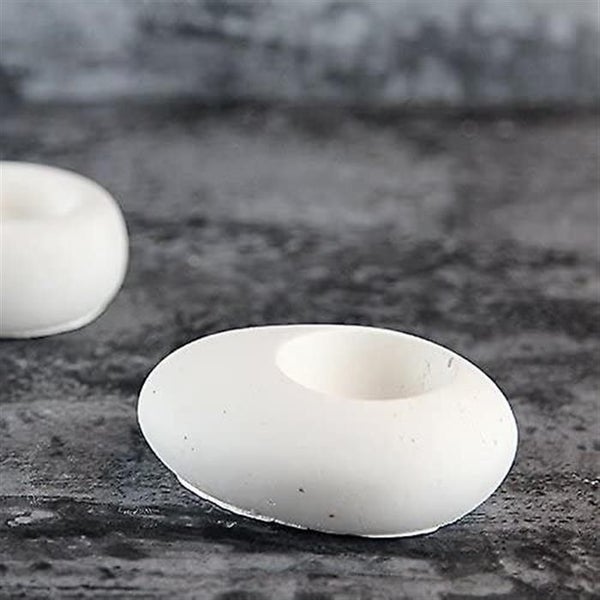 Cobblestone Candlestick Silicone Mold Concrete Flowerpot Mould Handmade Cement C Carousel 5