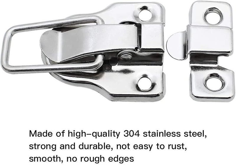 Set Of 8 Toggle Latches Metal Lever Closure Toggle Clasp Latch Spring Box Chest Carousel 2