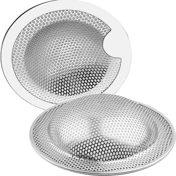 Stainless Steel Sink Filters A Two Piece Set 7.6cm Carousel 1