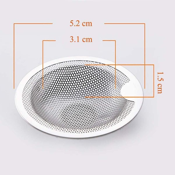 Stainless Steel Sink Filters A Two Piece Set 7.6cm Carousel 2