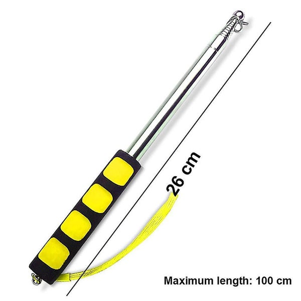 Lie 200cm Stainless Steel Portable Telescopic Social Distance Stick Pointer, Ext Carousel 4