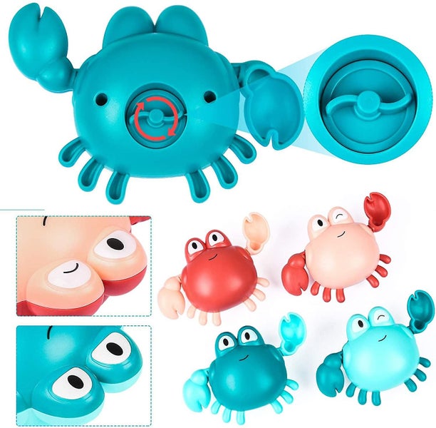 Bath Toys,wind-up Swimming Crab Baby Bath Toys For 1-5 Year Old Boy Girls Gifts Carousel 2