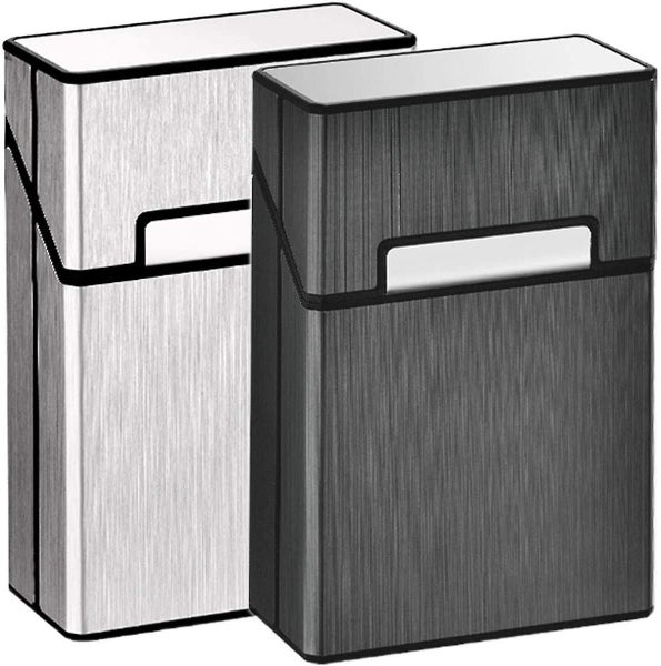 Cigarette Case King Size Aluminum For Whole Package Cigarettes 20pcs Anti-collis Carousel 1