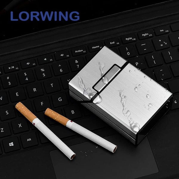 Cigarette Case King Size Aluminum For Whole Package Cigarettes 20pcs Anti-collis Carousel 4