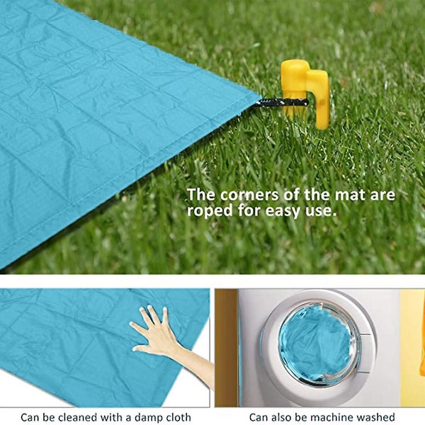 Outdoor Picnic Waterproof Blanket , Compact Lightweight Foldable Carousel 4