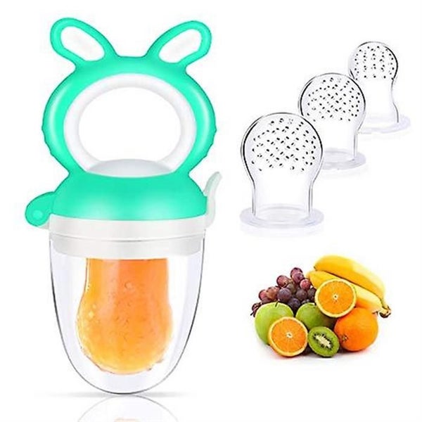 Fruit Teat Baby & Toddler, Silicone Pacifier Teether From 3 Months, Fruit Teat B Carousel 1