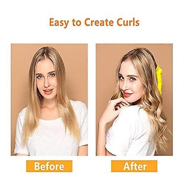 Hair Curlers No Heat Spiral Curls Styling Rollers Kit 40 Magic Heatless Hair Cur Carousel 5