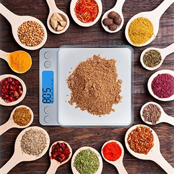 Food Scale, Digital Kitchen Weight Grams And Ounces For Baking Cooking Carousel 2