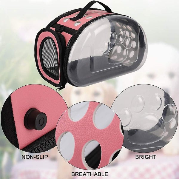 Sac De Transport Pour Chat Chien Et Autres Animaux De Compagnie Lger Respirant S Carousel 5