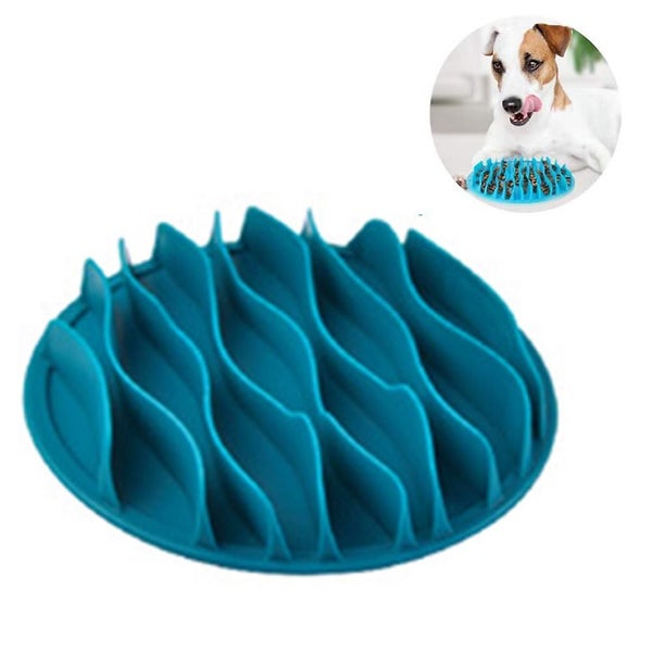 Pet Fun Mat Slow Portable Dog Interactive Feeder Bowl Carousel 2