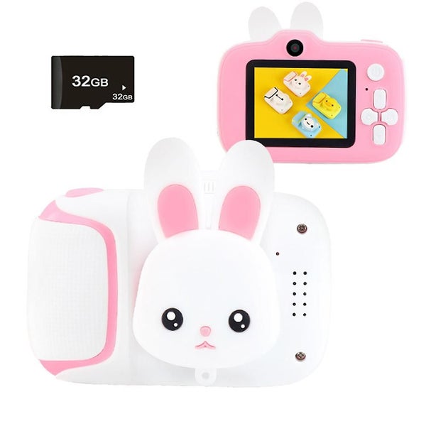 Kids Camera For Girls Toys 1080p Hd Lens, Toddler Toys Video Recorder 2 Inch, Ch Carousel 1