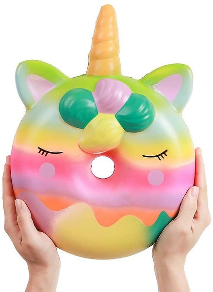 13 Inches Squishies Jumbo Unicorn Donut Kawaii Soft Slow Rising Scented Giant Do Carousel 5
