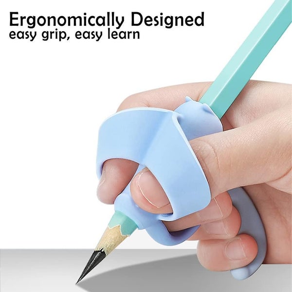 4 Pieces Pencil Grips Trainer For Both Left-handed And Right-handed, Kids Handwr Carousel 4