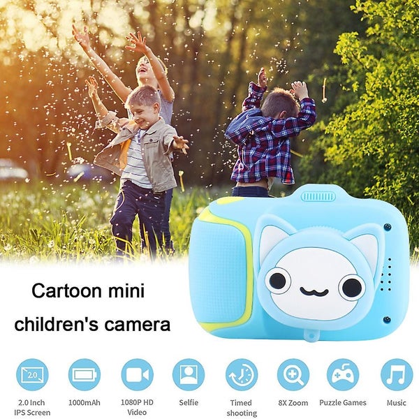 Kids Camera For Girls Toys 1080p Hd Lens, Toddler Toys Video Recorder 2 Inch, Ch Carousel 5