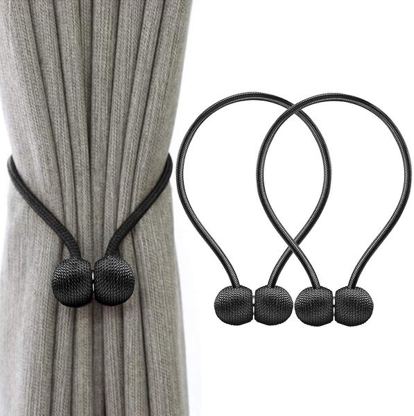 Window Curtain Tiebacks Clips Vs Strong Magnetic Tie Band Home Office Decorative Carousel 1