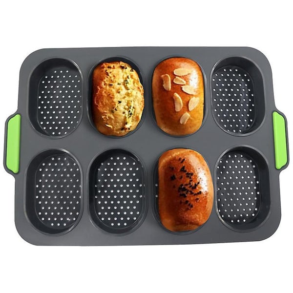 Bread Loaf Pan Baking Mould, Silicone Bread Pans 13.6x9.4 Inch, Mini Loaf Pan Fo Carousel 1