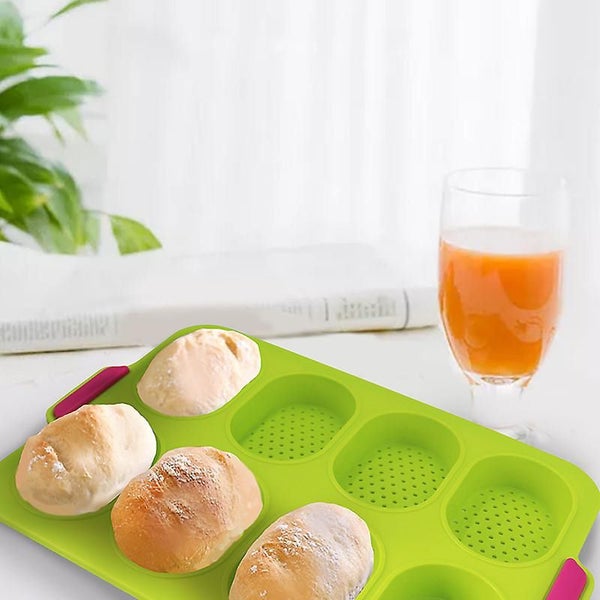 Bread Loaf Pan Baking Mould, Silicone Bread Pans 13.6x9.4 Inch, Mini Loaf Pan Fo Carousel 2