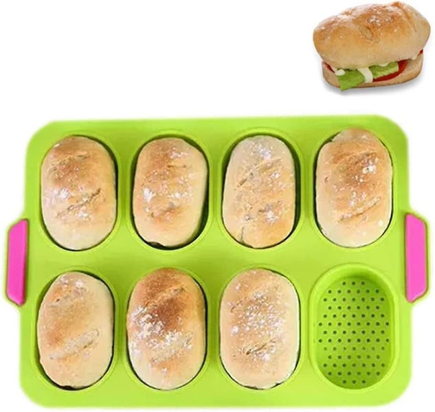 Bread Loaf Pan Baking Mould, Silicone Bread Pans 13.6x9.4 Inch, Mini Loaf Pan Fo Carousel 3