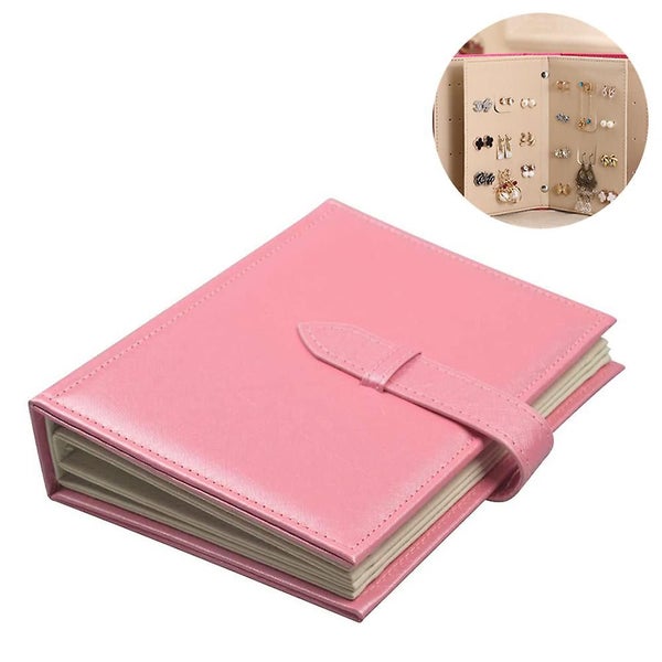 Earring Organizer Book Design Earring Holder Travel Hinged Ear Studs Carousel 1