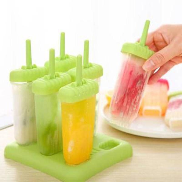 Reusable Popsicle Molds,kmeivol Set Of 6 Popcicles Mold Silicone, Popsicle Maker Carousel 2