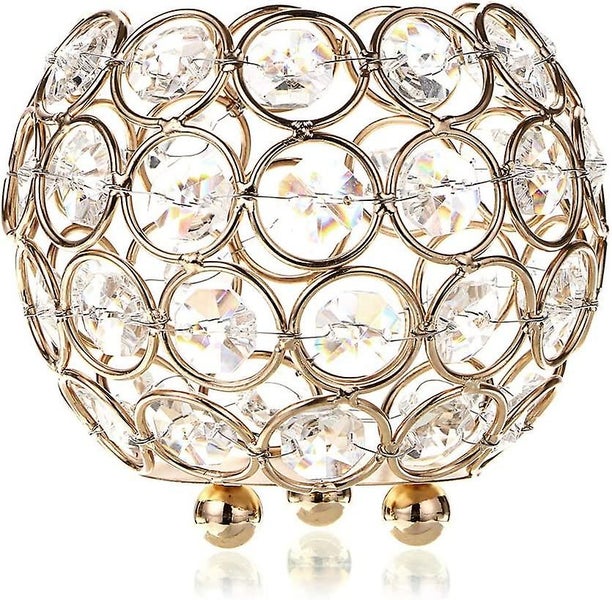 10cm Crystal Bowl Votive Candleholder Sparkly Tea Light Candle Holders Candle La629404966959381123