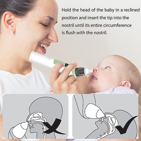 Electric Baby Nasal Aspirator, Nose Sucker For Baby Healthcare Kit While With Us Carousel 5