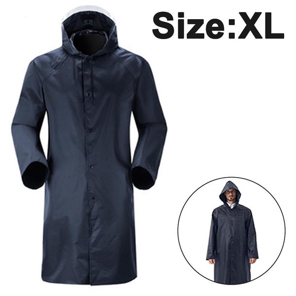 Long Hooded Rain Coat For Adults Rain Jacket For Men Women Youth Carousel 1