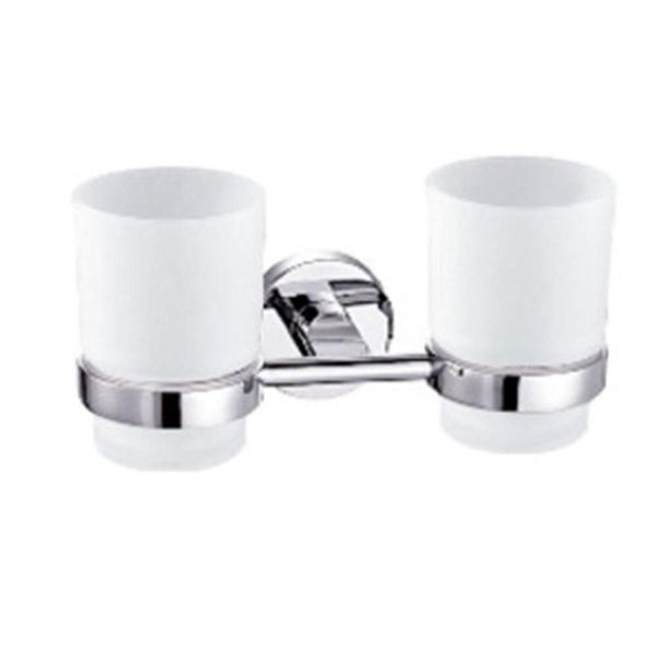 Wall Mounted Tumbler Holder - Modern Toothbrush Cup Holder Carousel 2