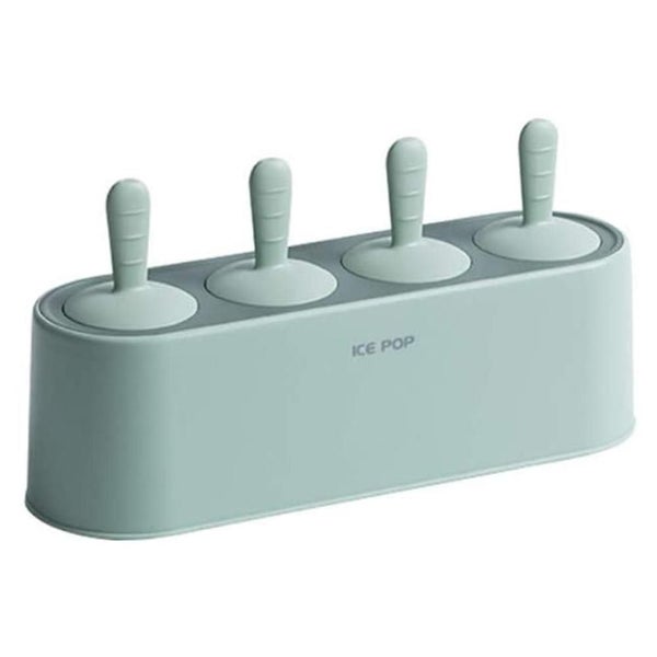 Ice Tray Ice Pop Maker Popsicle Molds 4 Grids Reusable Ice Pop Molds Carousel 1