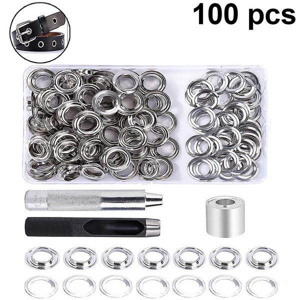 Grommet Tool Kit 12 Mm Grommet Eyelets Washer Eyelet Pliers Set 100pcs Carousel 1