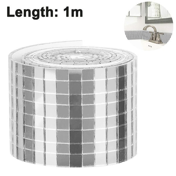 1464pcs Self-adhesive Mini Square Glass Decorative Craft Diy Accessory Carousel 1