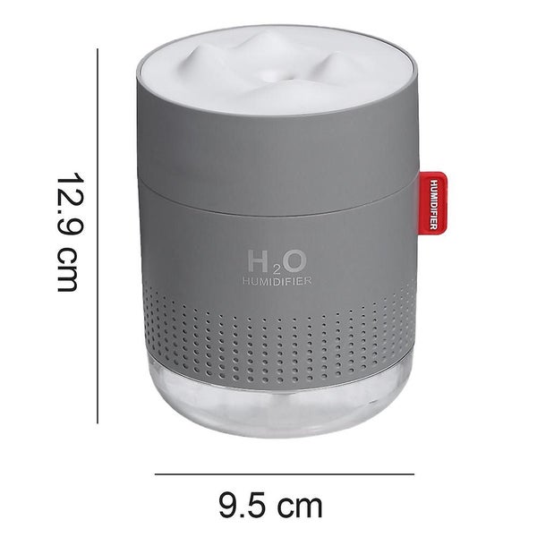 500ml Portable Humidifier, Mini Cool Mist Humidifier With Night Light Carousel 5