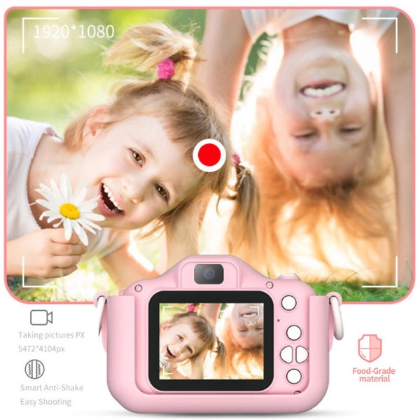 Kids Camera For Girls And Boys, Kids Digital Dual Camera 2.0 Inches Screen 20mp Carousel 2