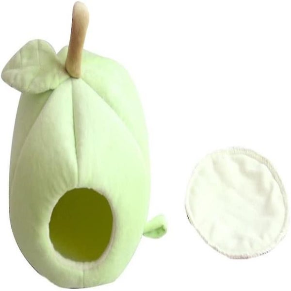 Lie New Apple Pet Cages Huts Caves Hammock Small Animal Toys Squirrel Chinchilla Carousel 2