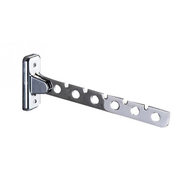 Lie 6/8 Holes Foldable Wall Mounted Stainless Steel Clothes Hanger Hook Drying R Carousel 1