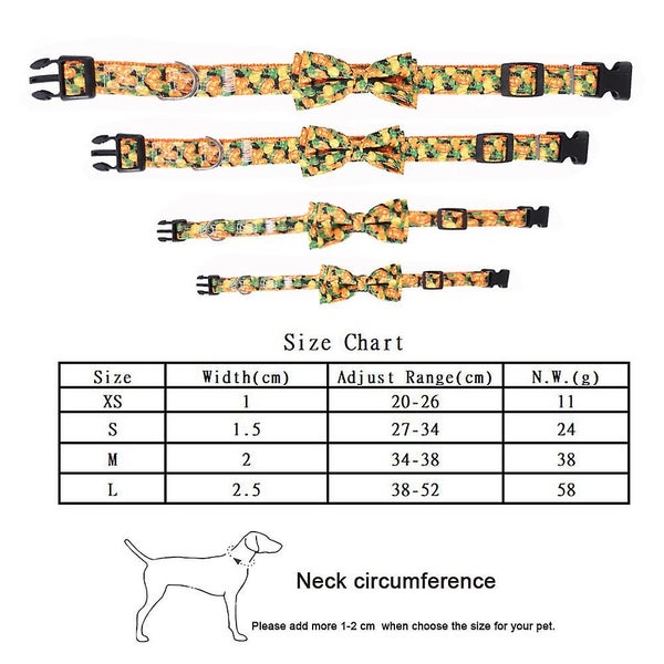 2pcs Halloween Cat Collar Breakaway With Bell Cat Collars Adjustable Carousel 5