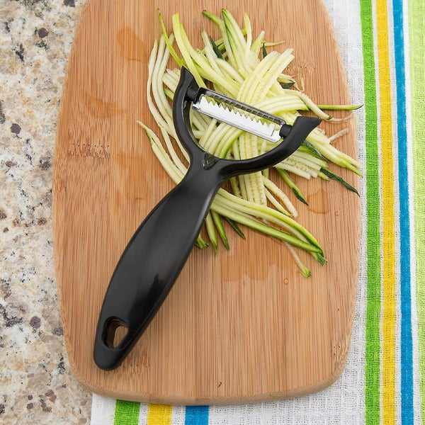 Spring Chef Vegetable Peelers For Potato, Carrot, Apple, Citrus, 3 Piece Set - S Carousel 1