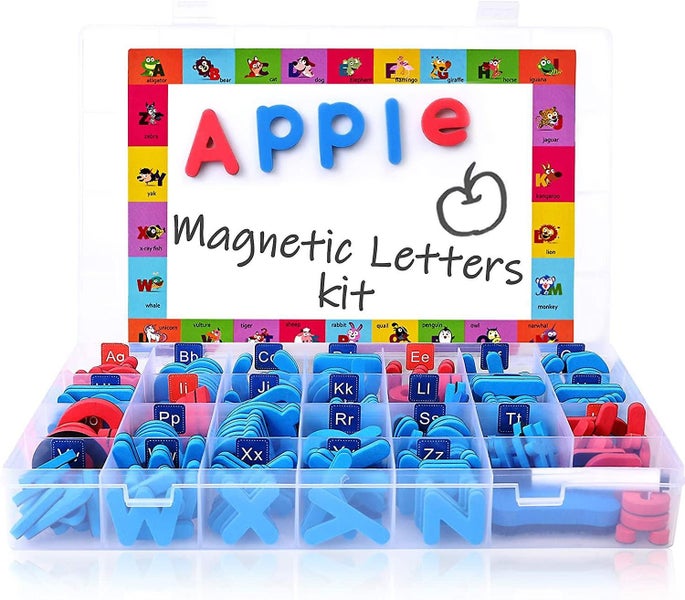 Magnetic Letters Kit, Classroom Magnets 238 Pcs With Large Double-side Magnet Bo Carousel 1