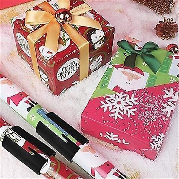 2pcs Wrapping Paper Cutter, Gift Wrap Cutterportable Sliding Wrapping Paper Roll64200605093379114