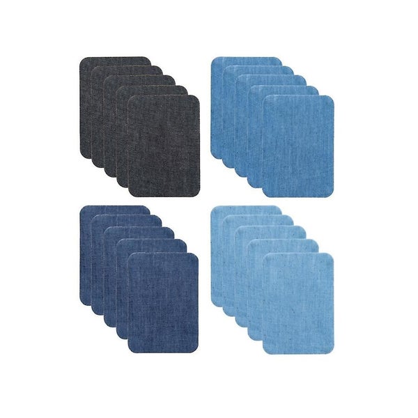 Iron On Patches Iron On Denim Patches Repair Kit Jeans, Jackets,20pcs Carousel 1