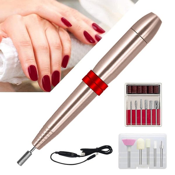 Portable Usb Nail Drill, Professional Electric Nail File Kit Carousel 1