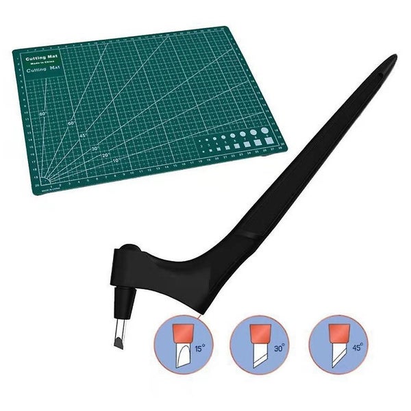 Craft Cutting Tools For Paper Crafts With Triangle Ruler 360 Degree Carousel 2