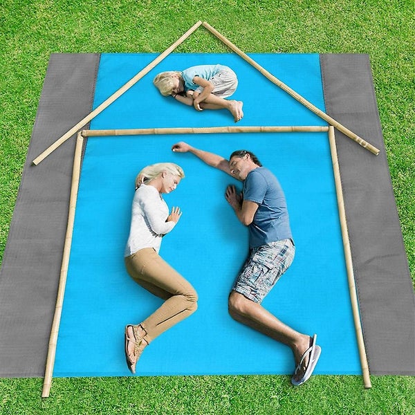 Beach Blanket Sand Proof,extra Large Sand Free Outdoor Picnic Blankets Carousel 4