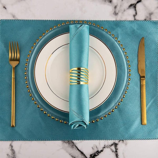 Napkin Rings Set Of 12,elegant Napkin Rings Buckles With Unique Pattern Swivel H Carousel 4