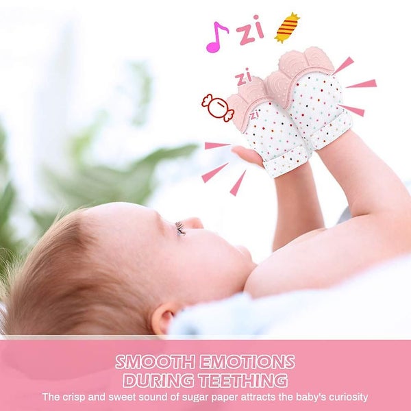 E-more Handschuh Baby Beihandschuh 2er Pack Silikon Beiringhandschuh In Lebensmi Carousel 5