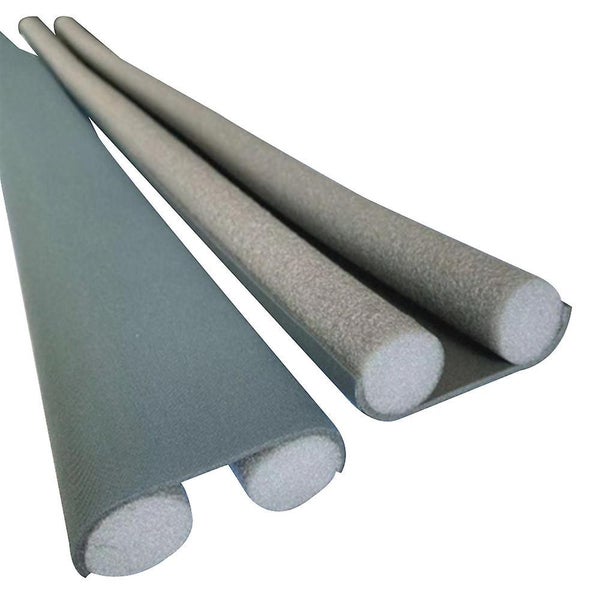 Draft Stopper For Doors In Gray Cut To Size, Double-sided Drafts,grey Carousel 1