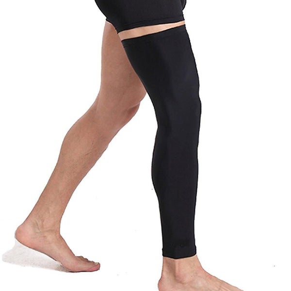 1 Pair Compression Leg Sleeves Outdoor Basketball Full Length Leg Sleeves For M Carousel 2