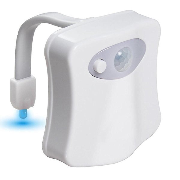 Waterproof Toilet Night Light, 8 Colors Changing, Automatic Sensor Carousel 1