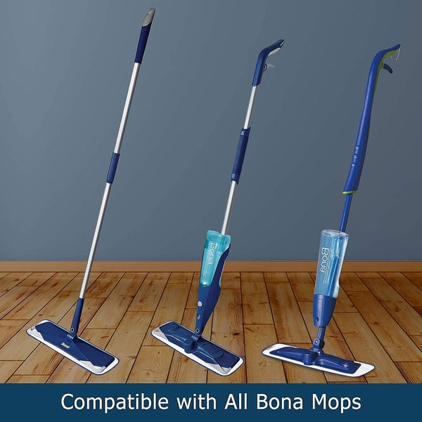 Replacement Microfiber Cleaning Pads For Bona Wet&dry Mop, 18 Inch, Washable & R Carousel 2